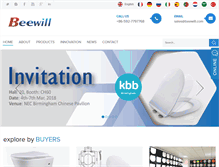 Tablet Screenshot of beewill.com